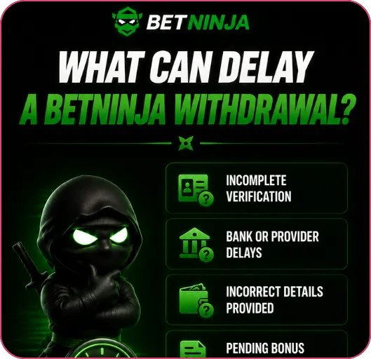 bet ninja withdrawal time